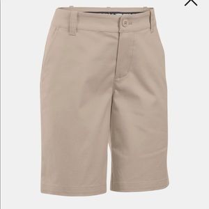 Girls' UA, Uniform Chino Shorts - Plus Size 10